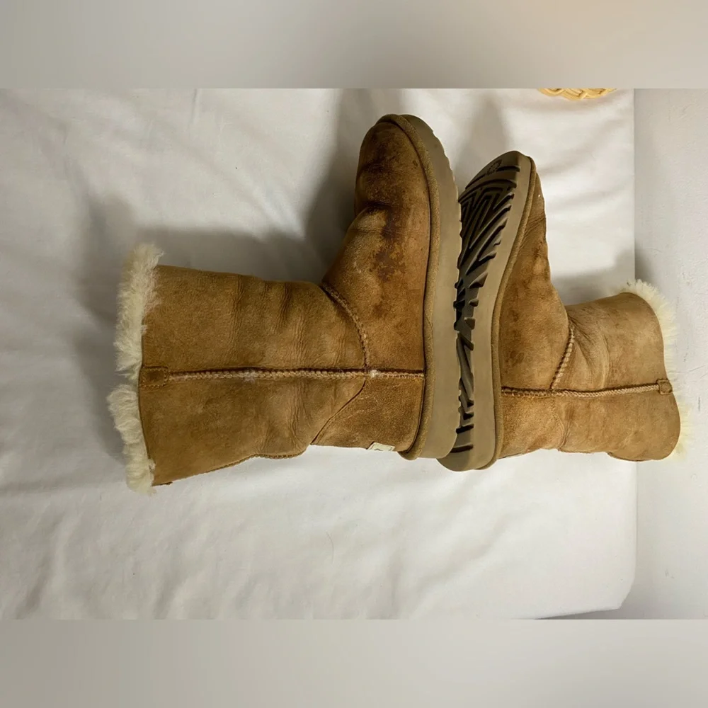 UGG Boots Pala Corset‎ RibbonTan Boots 8